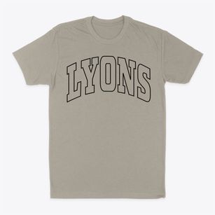 Lyons Georgia Trendy Block Classic Dad T-Shirt