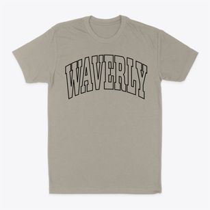 Waverly Tennessee Trendy Block Classic Dad T-Shirt