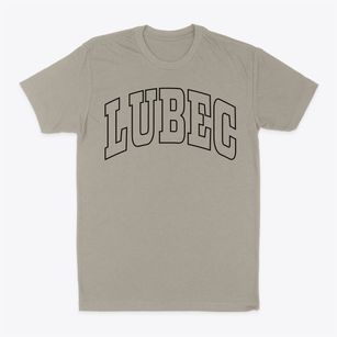 Lubec Maine Trendy Block Classic Dad T-Shirt