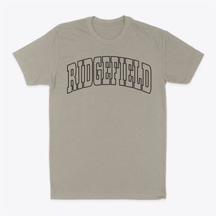 Ridgefield Connecticut Trendy Block Classic Dad T-Shirt