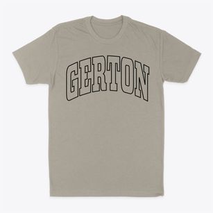 Gerton North Carolina Trendy Block Classic Dad T-Shirt