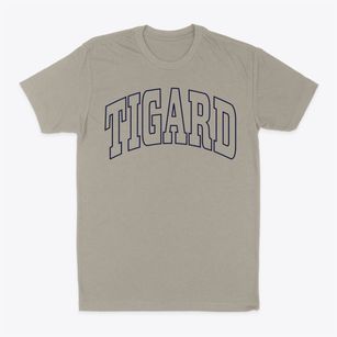 Tigard Oregon Trendy Block Classic Dad T-Shirt
