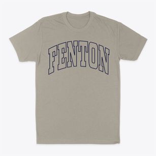 Fenton Missouri Trendy Block Classic Dad T-Shirt