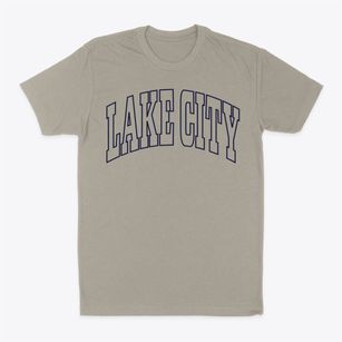 Lake City Arkansas Trendy Block Classic Dad T-Shirt