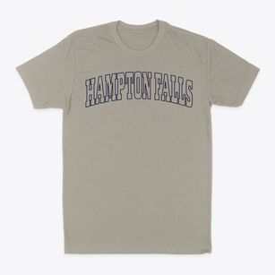 Hampton Falls New Hampshire Trendy Block Classic Dad T-Shirt