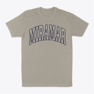 Miramar Florida Trendy Block Classic Dad T-Shirt