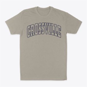 Crossville Illinois Trendy Block Classic Dad T-Shirt