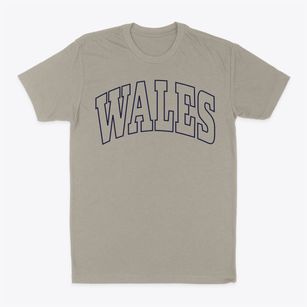 Wales Utah Trendy Block Classic Dad T-Shirt