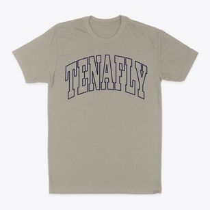 Tenafly New Jersey Trendy Block Classic Dad T-Shirt
