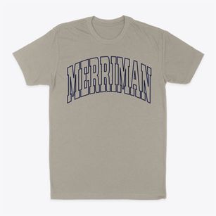 Merriman Nebraska Trendy Block Classic Dad T-Shirt