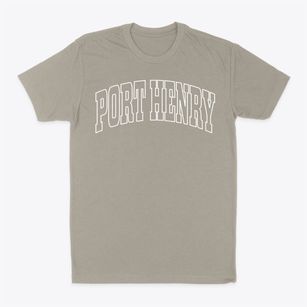 Port Henry New York Trendy Block Classic Dad T-Shirt