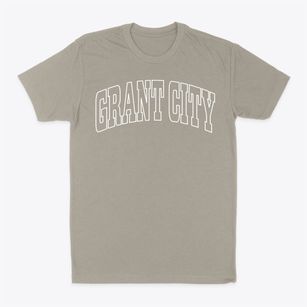 Grant City Missouri Trendy Block Classic Dad T-Shirt