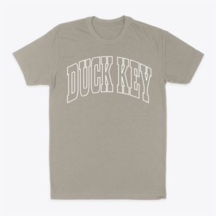 Duck Key Florida Trendy Block Classic Dad T-Shirt