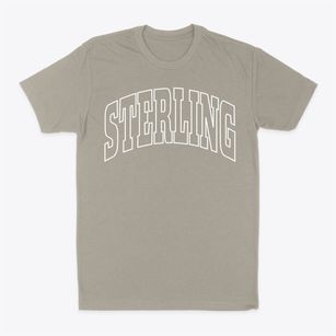 Sterling Massachusetts Trendy Block Classic Dad T-Shirt