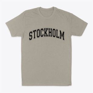 Stockholm New York Varsity Classic Dad T-Shirt