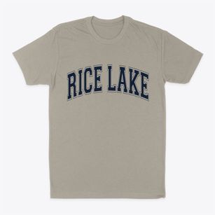 Rice Lake Minnesota Varsity Classic Dad T-Shirt