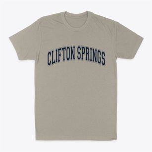 Clifton Springs New York Varsity Classic Dad T-Shirt