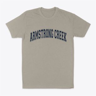 Armstrong Creek Wisconsin Varsity Classic Dad T-Shirt