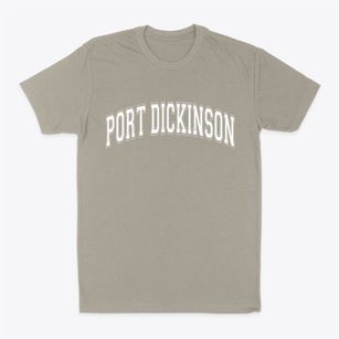 Port Dickinson New York Varsity Classic Dad T-Shirt