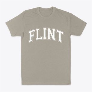 Flint Michigan Varsity Classic Dad T-Shirt