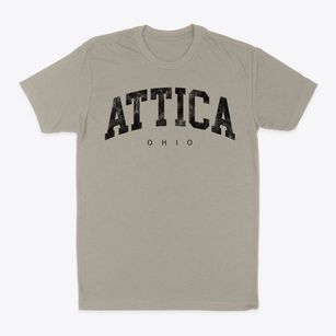 Attica Ohio Urban Vibe Classic Dad T-Shirt