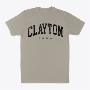 Clayton Iowa Urban Vibe Classic Dad T-Shirt