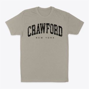 Crawford New York Urban Vibe Classic Dad T-Shirt