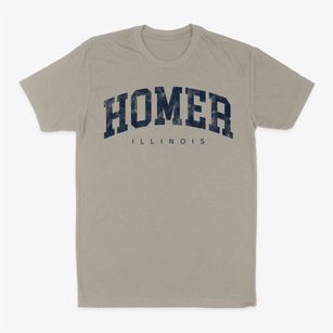 Homer Illinois Urban Vibe Classic Dad T-Shirt