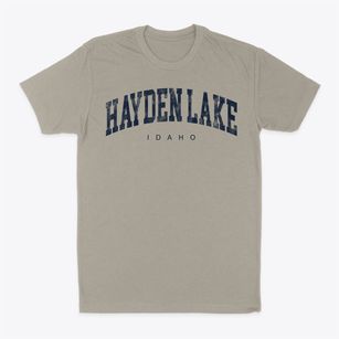 Hayden Lake Idaho Urban Vibe Classic Dad T-Shirt