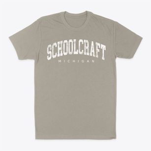 Schoolcraft Michigan Urban Vibe Classic Dad T-Shirt
