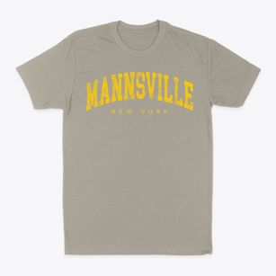 Mannsville New York Urban Vibe Classic Dad T-Shirt