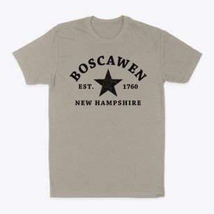 Boscawen New Hampshire Star Classic Dad T-Shirt