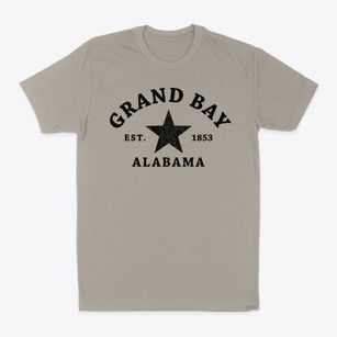Grand Bay Alabama Star Classic Dad T-Shirt