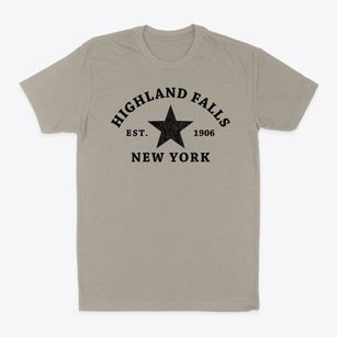 Highland Falls New York Star Classic Dad T-Shirt