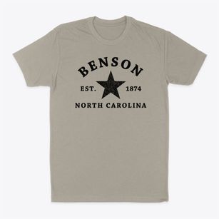 Benson North Carolina Star Classic Dad T-Shirt
