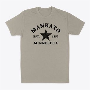 Mankato Minnesota Star Classic Dad T-Shirt