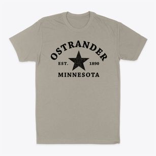 Ostrander Minnesota Star Classic Dad T-Shirt