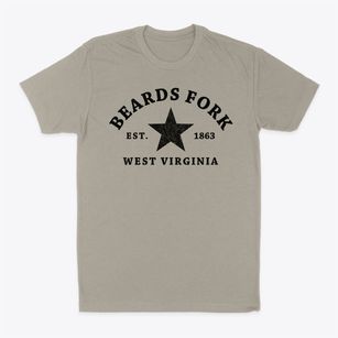 Beards Fork West Virginia Star Classic Dad T-Shirt