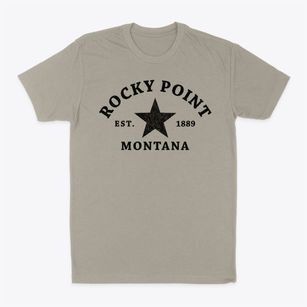 Rocky Point Montana Star Classic Dad T-Shirt