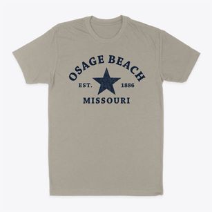 Osage Beach Missouri Star Classic Dad T-Shirt