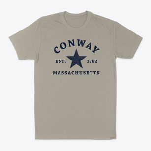 Conway Massachusetts Star Classic Dad T-Shirt