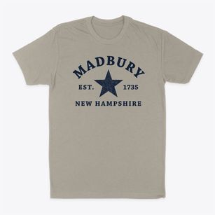 Madbury New Hampshire Star Classic Dad T-Shirt