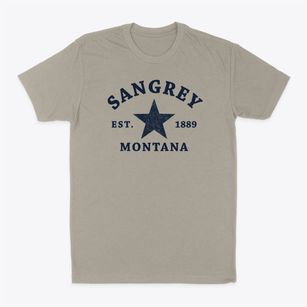 Sangrey Montana Star Classic Dad T-Shirt