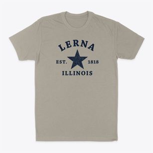 Lerna Illinois Star Classic Dad T-Shirt