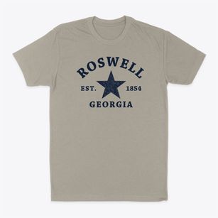 Roswell Georgia Star Classic Dad T-Shirt