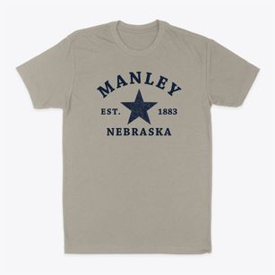 Manley Nebraska Star Classic Dad T-Shirt