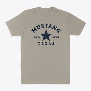Mustang Texas Star Classic Dad T-Shirt
