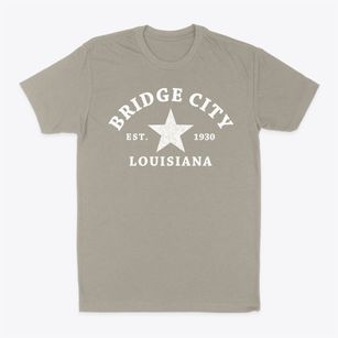 Bridge City Louisiana Star Classic Dad T-Shirt