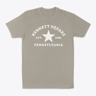 Kennett Square Pennsylvania Star Classic Dad T-Shirt