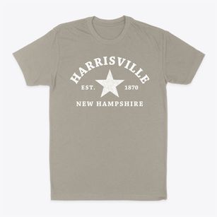 Harrisville New Hampshire Star Classic Dad T-Shirt